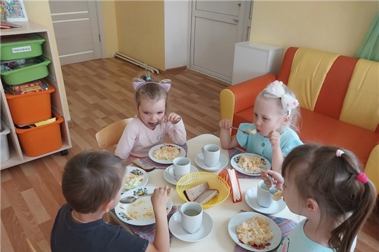 Разнообразное и сбалансированное меню в детском саду