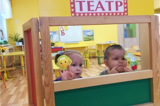 Кукольный театр в группе раннего возраста