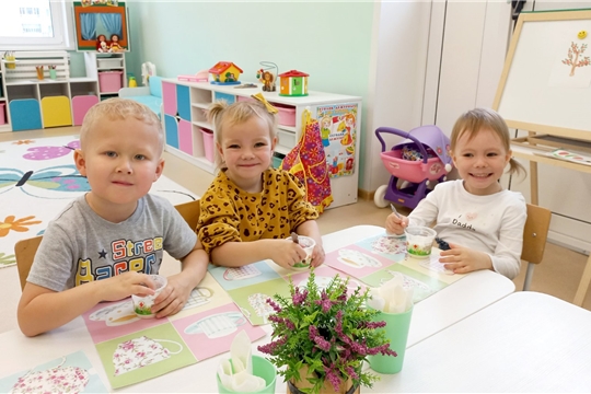 Йогурт в меню детского сада