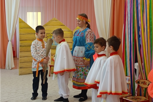 Показ чувашской сказки "Дети ветра"