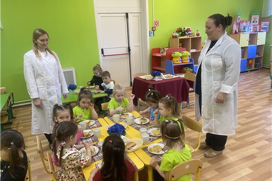 Дегустация блюд для родителей