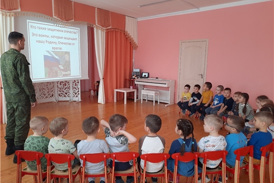 Встреча воспитанников с участником боевых действий