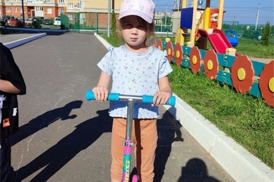 Безопасная езда на самокате.