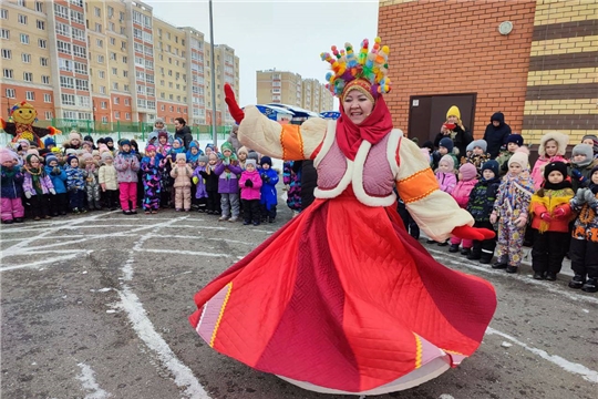 Масленичные гулянья в нашем детском саду!
