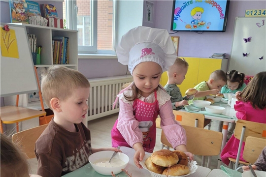 Самые вкусные булочки — в детском саду  «Златоград»