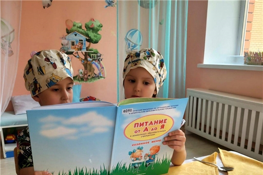 Сервировка стола в детском саду.