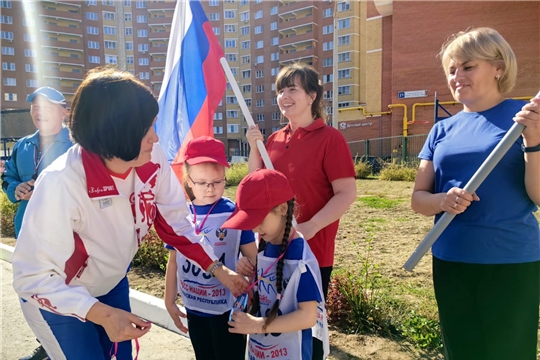 В рамках муниципального проекта «Мы выбираем спорт» в МБДОУ "Детский сад №209 "Эврика" прошёл легкоатлетический кросс