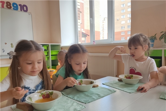 Разнообразие супов в меню детского сада