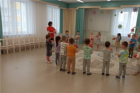 Итоговое открытое занятие кружка "Логоритмика"