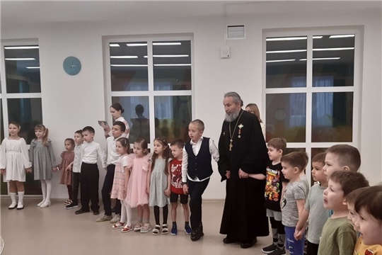Встреча с учащимися воскресной школы храма Рождества Иоанна Предтечи