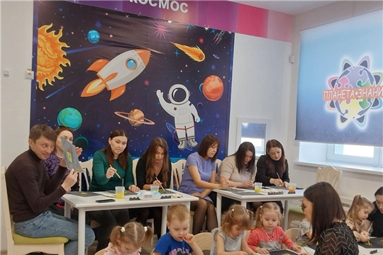 Отчетное мероприятие по платной дополнительной услуге "Волшебная кисточка"
