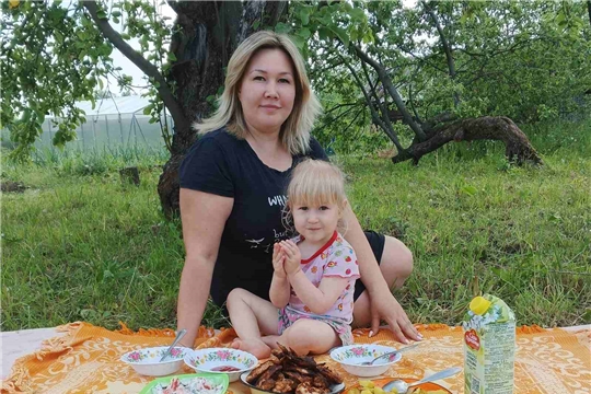 Совместный отдых семьи