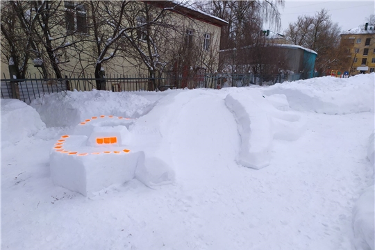 Использование снежных построек для развития двигательной деятельности детей на прогулке