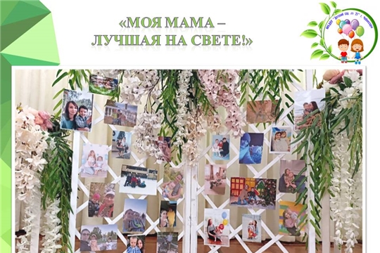 Выставка фотографий и рисунков ко Дню Матери