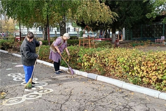 Субботник в ДОУ