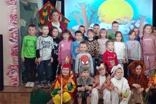 Наши воспитанники посетили премьеру спектакля "ЛИСА и ЗАЯЦ"