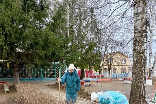 Субботник в ДОУ