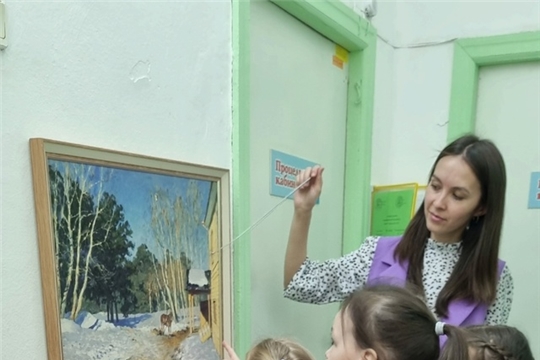 Ребята окунулись в мир искусства