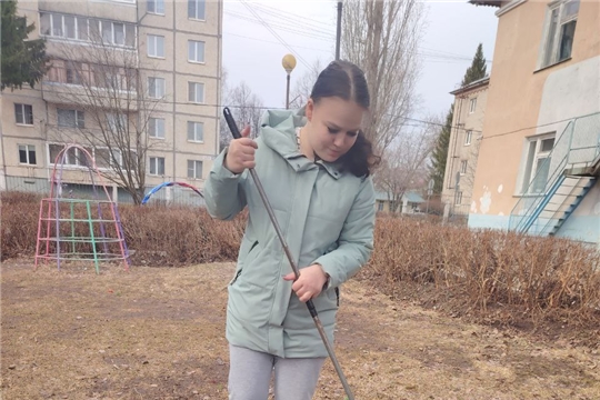 В ДОУ прошел субботник