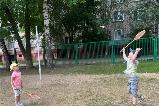 05.07.2023 "Играем в бадминтон"