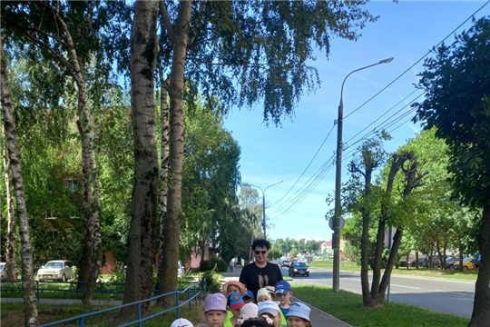 8.08.2023 Экскурсия к пешеходному переходу