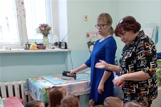 07.12.2023 "Знакомство с работой сотрудников прачечной"