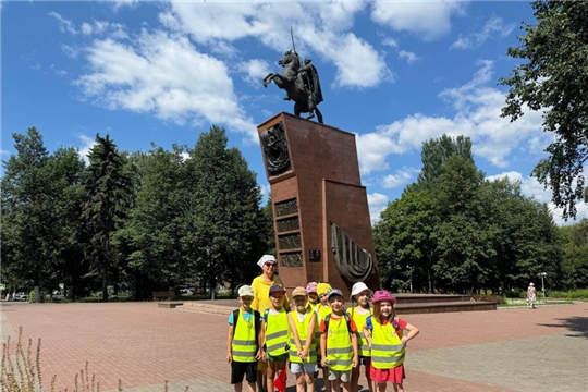 10.07.2024 «Экскурсия к памятнику В. И. Чапаева»