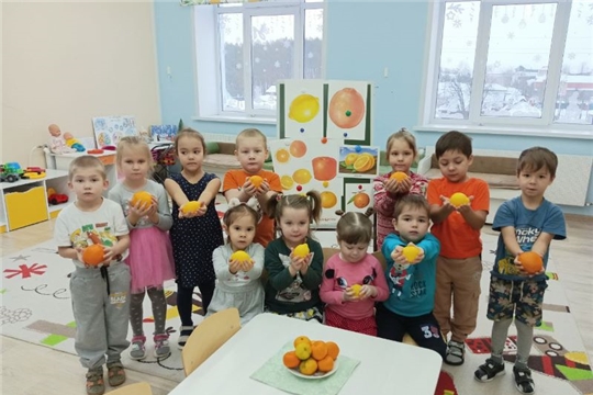 "Лимоны, мандарины, апельсины-это наши витамины! "