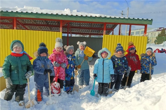 зимняя прогулка