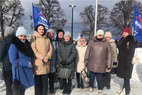 Митинг годовщины присоединения Крыма к России