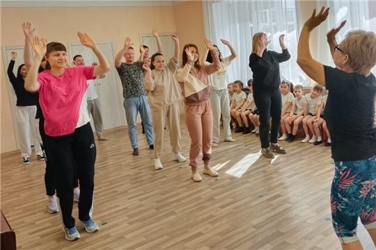 Открытое занятие по ЛФК для родителей