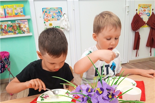 Молочная каша на завтрак
