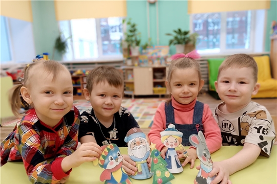 Конусный театр в гостях у дошколят