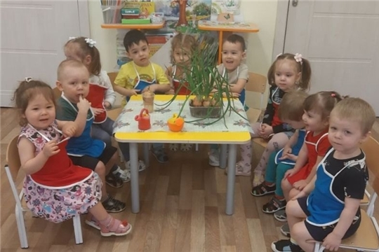 Собираем весенний урожай с подоконника