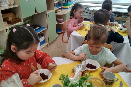«Салаты в рационе детского питания»