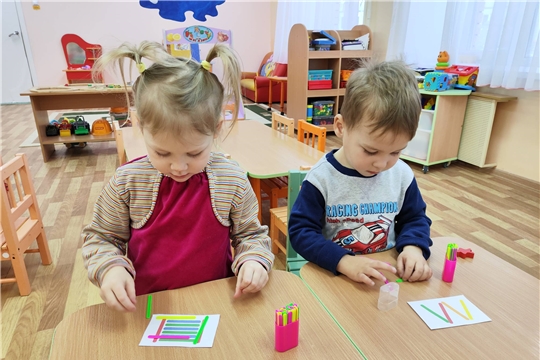 Играем со счетными палочками
