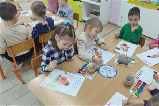 Снегирь на ветке