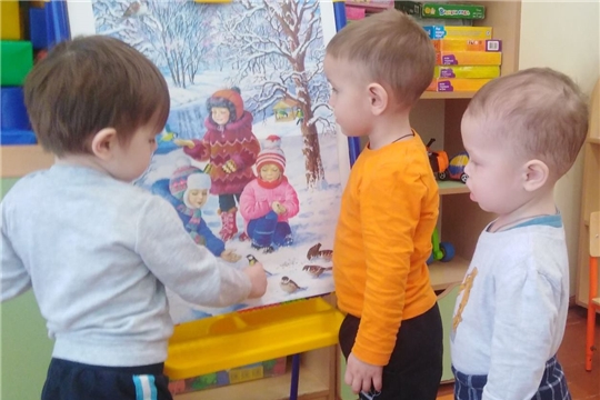 Покормим птиц зимой