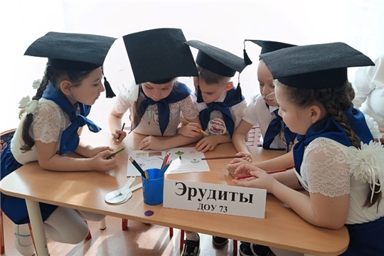 В детском саду прошла городская Олимпиада "Маленькие академики"