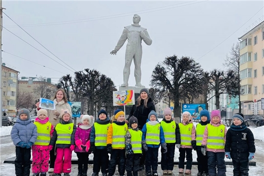 Экскурсия к памятнику Ю.А.Гагарина