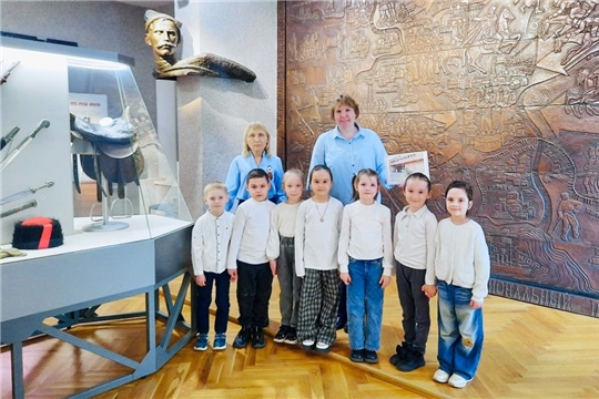 Воспитанники посетили в музей В.И.Чапаева