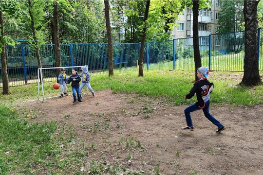 Играем в футбол