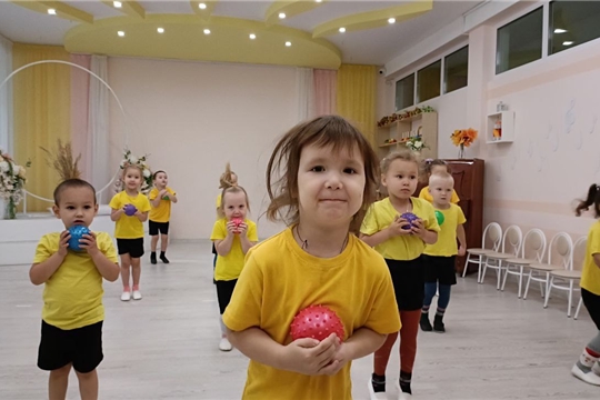 Массажные мячи в работе с дошкольниками