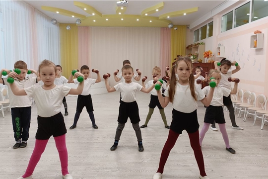 Утренняя гимнастика в детском саду