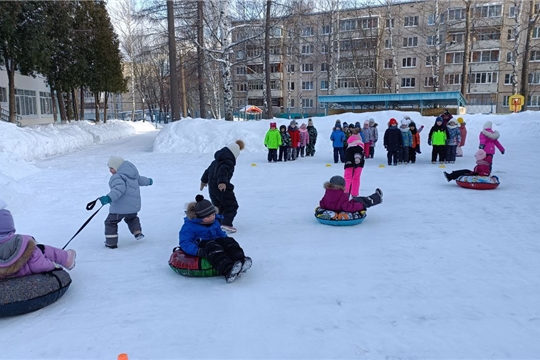 Спортивный праздник "Зимние забавы"