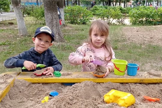 Правила безопасности во время игр с песком