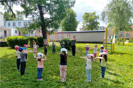 Польза физкультуры на свежем воздухе.