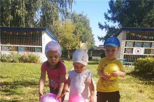 Летние дни в детском саду