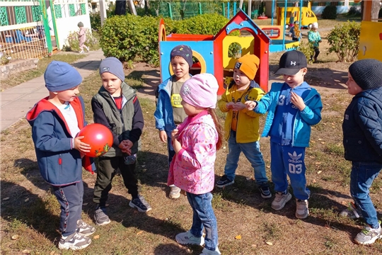 Подвижные игры на прогулке.
