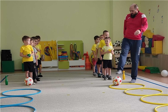 Футбол в детском саду